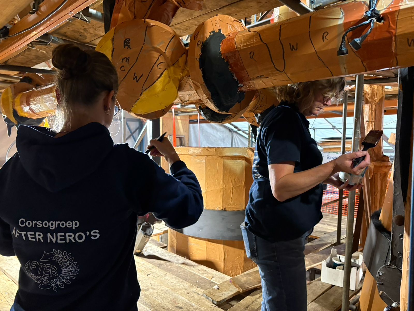 Figuranten van After Nero’s moeten verplicht een baardje laten staan